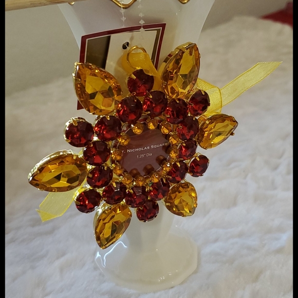 St. Nicholas Square Photo gemstones snowflake NWT - Picture 6 of 7